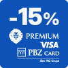 Premium Visa sticker 15%